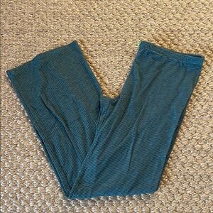 Xhilaration Teal Striped Pajama Pants
